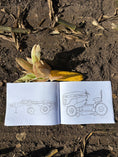Load image into Gallery viewer, Farm Machines Colouring Book