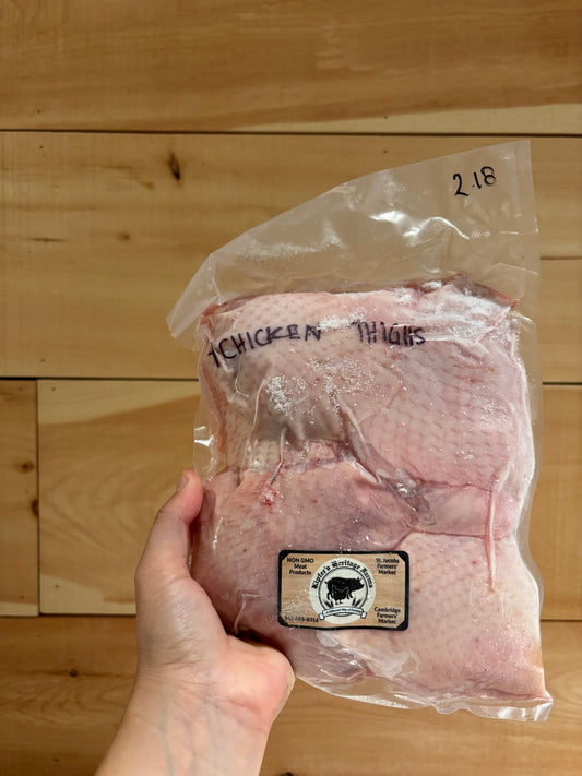 Chicken Thighs - Bone in & skin on