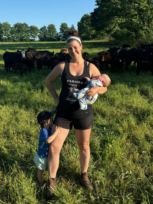 RAISING KIDS & CATTLE TANK TOP